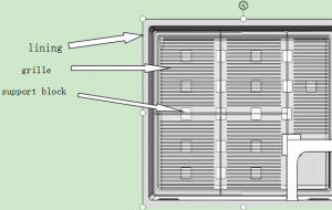 Deep bed equipment structure