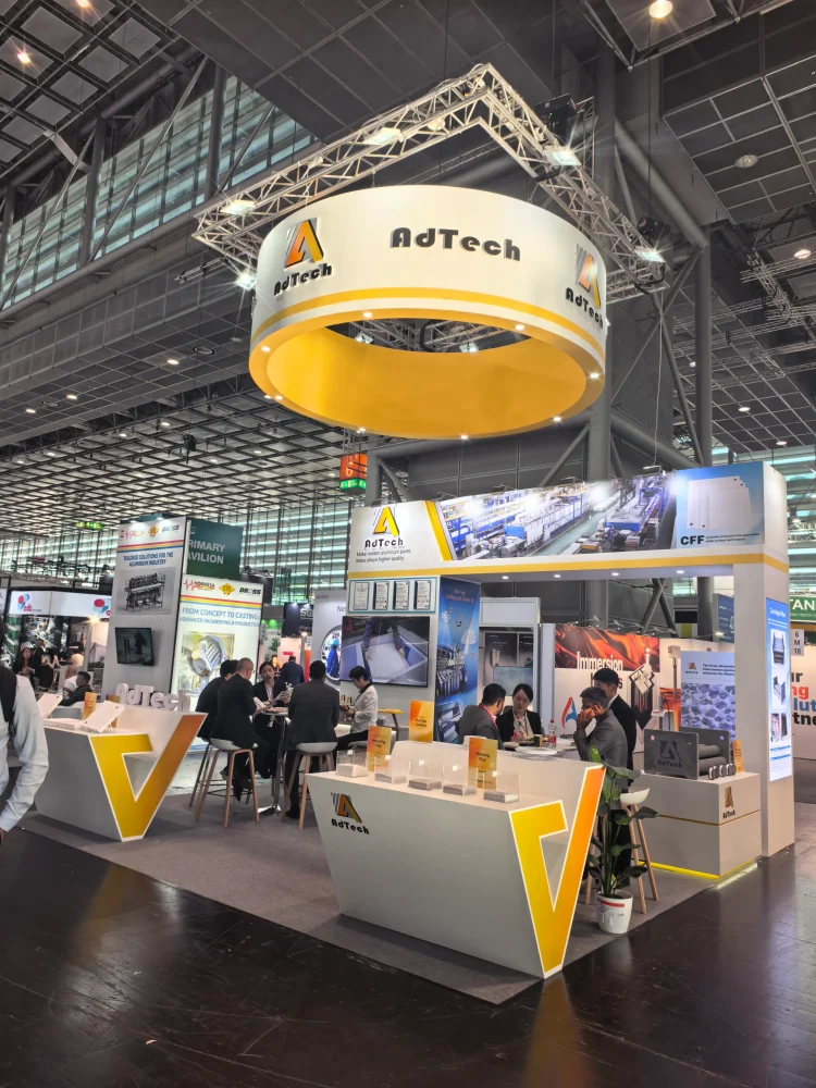 Adtech's Booth at Düsseldorf Aluminum